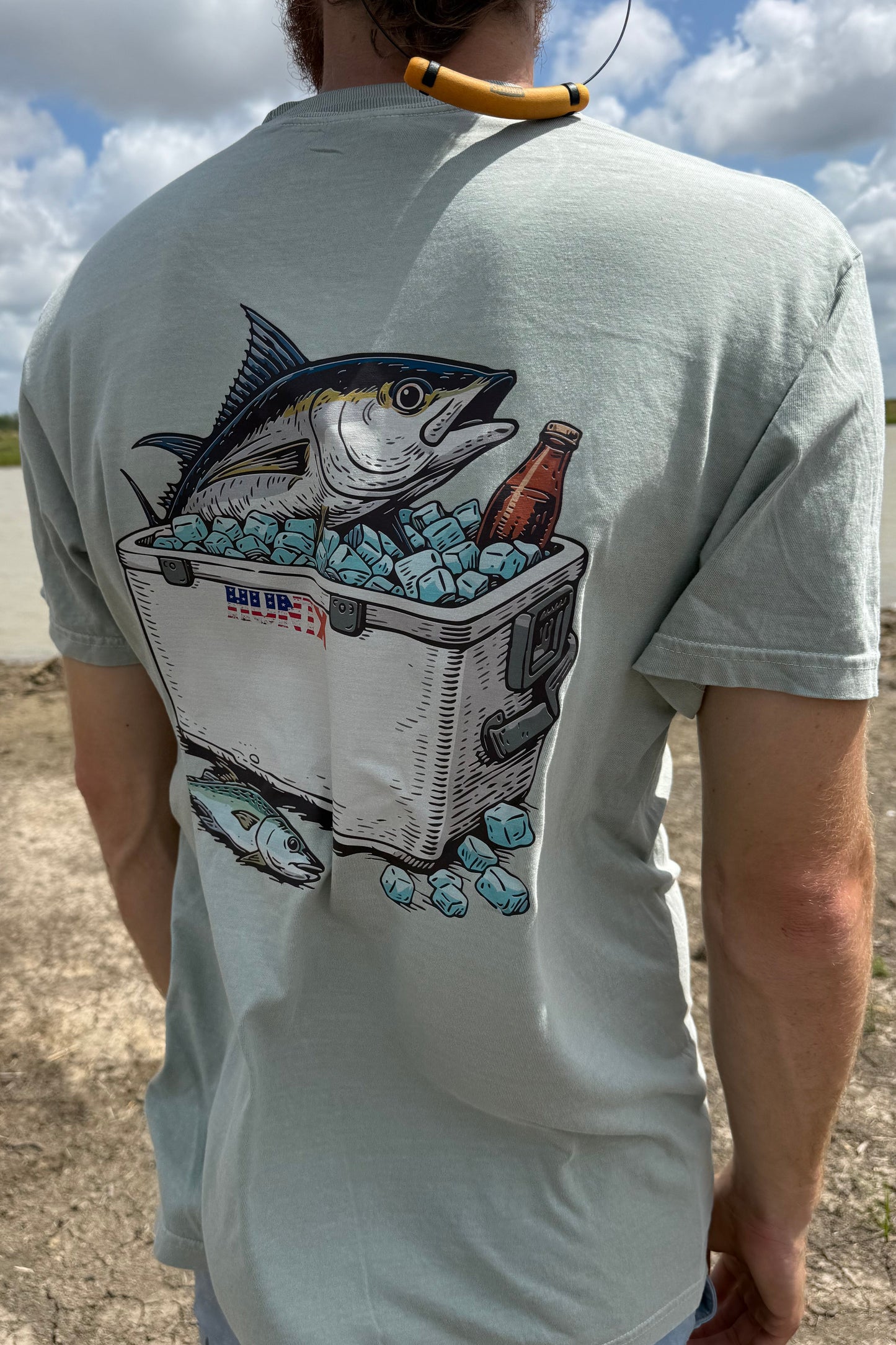 HuntX Tuna Cooler Comfort Color Short Sleeve Tee