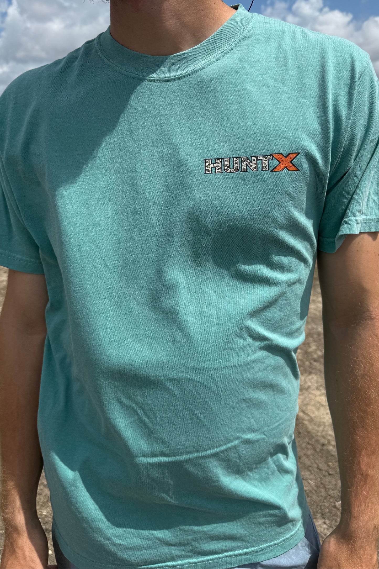HuntX Bass Cross Comfort Color Short Sleeve Tee