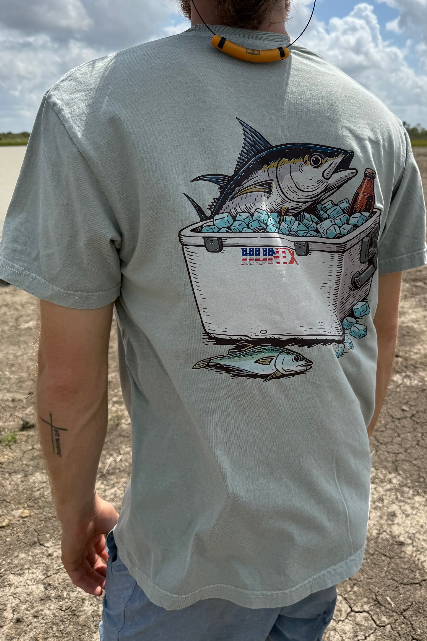 HuntX Tuna Cooler Comfort Color Short Sleeve Tee