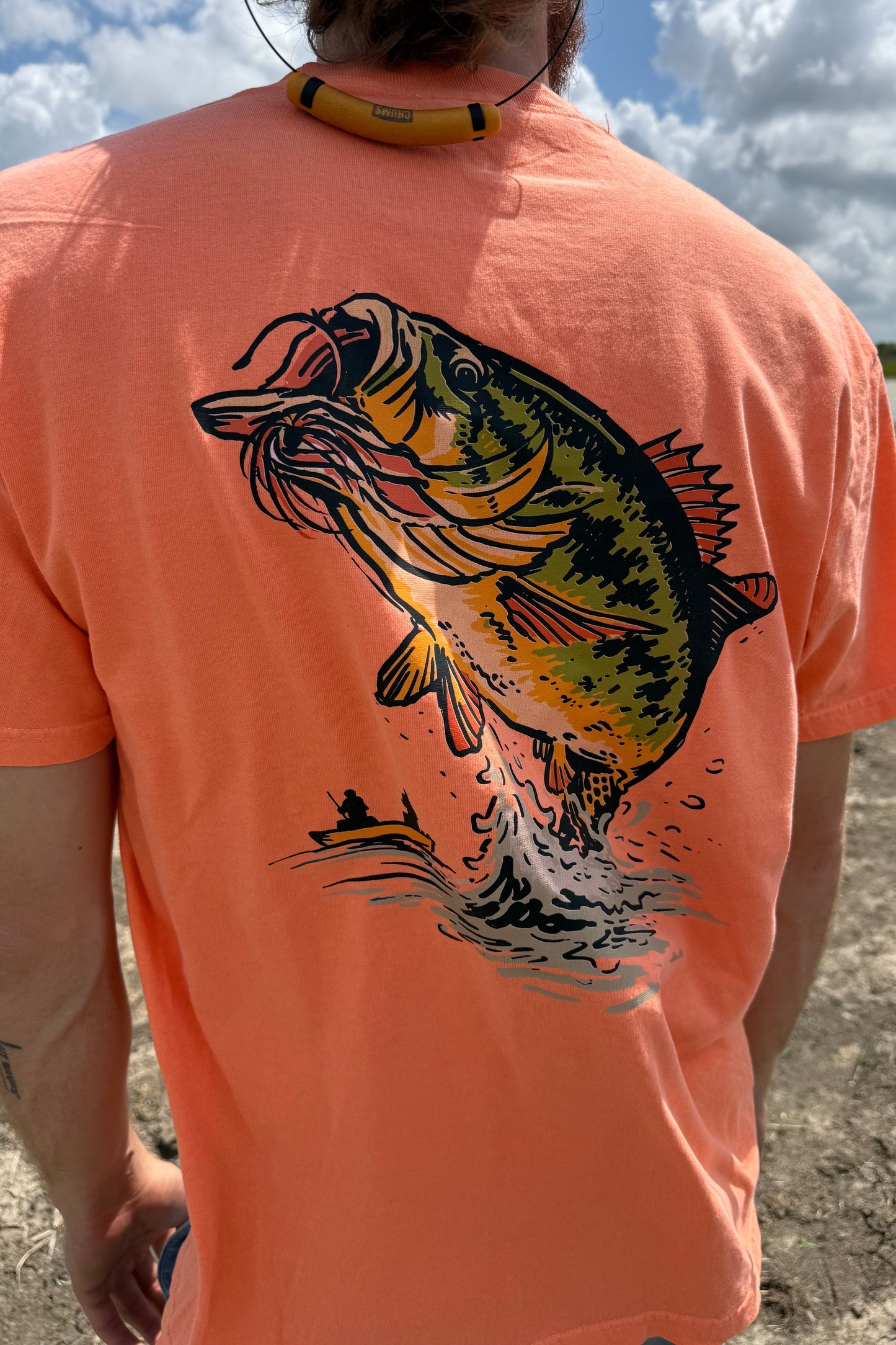 HuntX Jiggy Bass Comfort Color Short Sleeve Tee