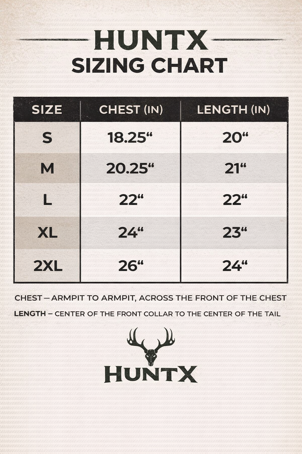 HuntX Star Spangled Comfort Color Boxy Tee
