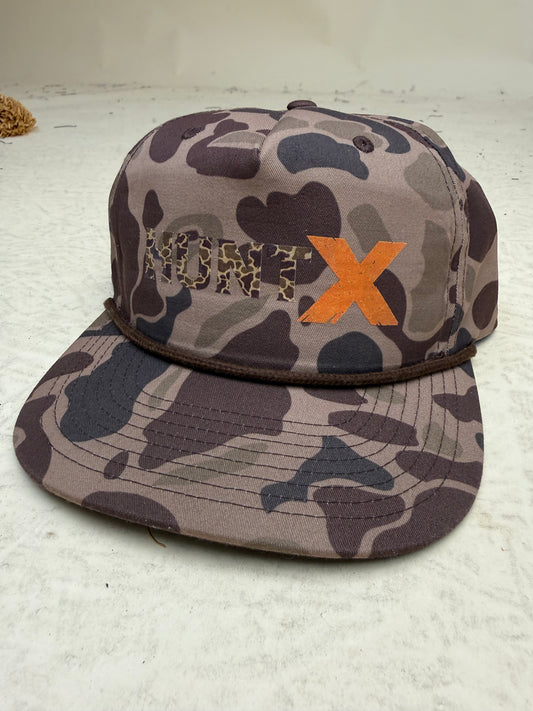 HuntX Duck Camo Rope Hat
