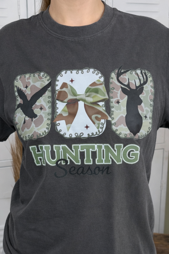 HuntX Hunting Season Comfort Color Short Sleeve Tee