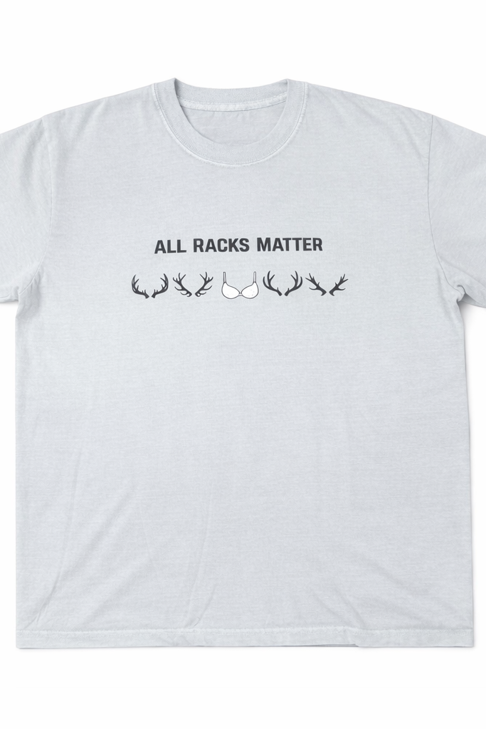 HuntX All Racks Matter Comfort Color Short Sleeve Tee