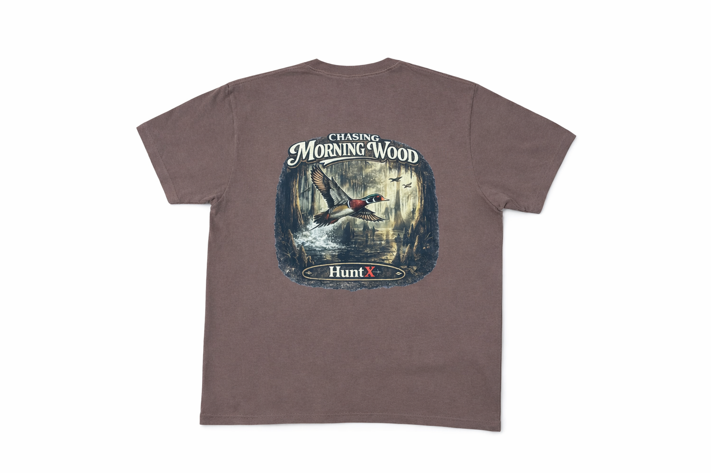 HuntX Chasing Morning Wood Comfort Color Short Sleeve Tee