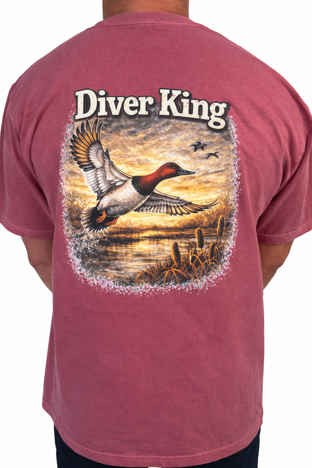 HuntX Diver King Comfort Color Short Sleeve Tee