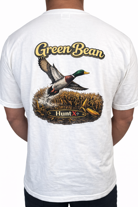 HuntX Green Bean Comfort Color Short Sleeve Tee