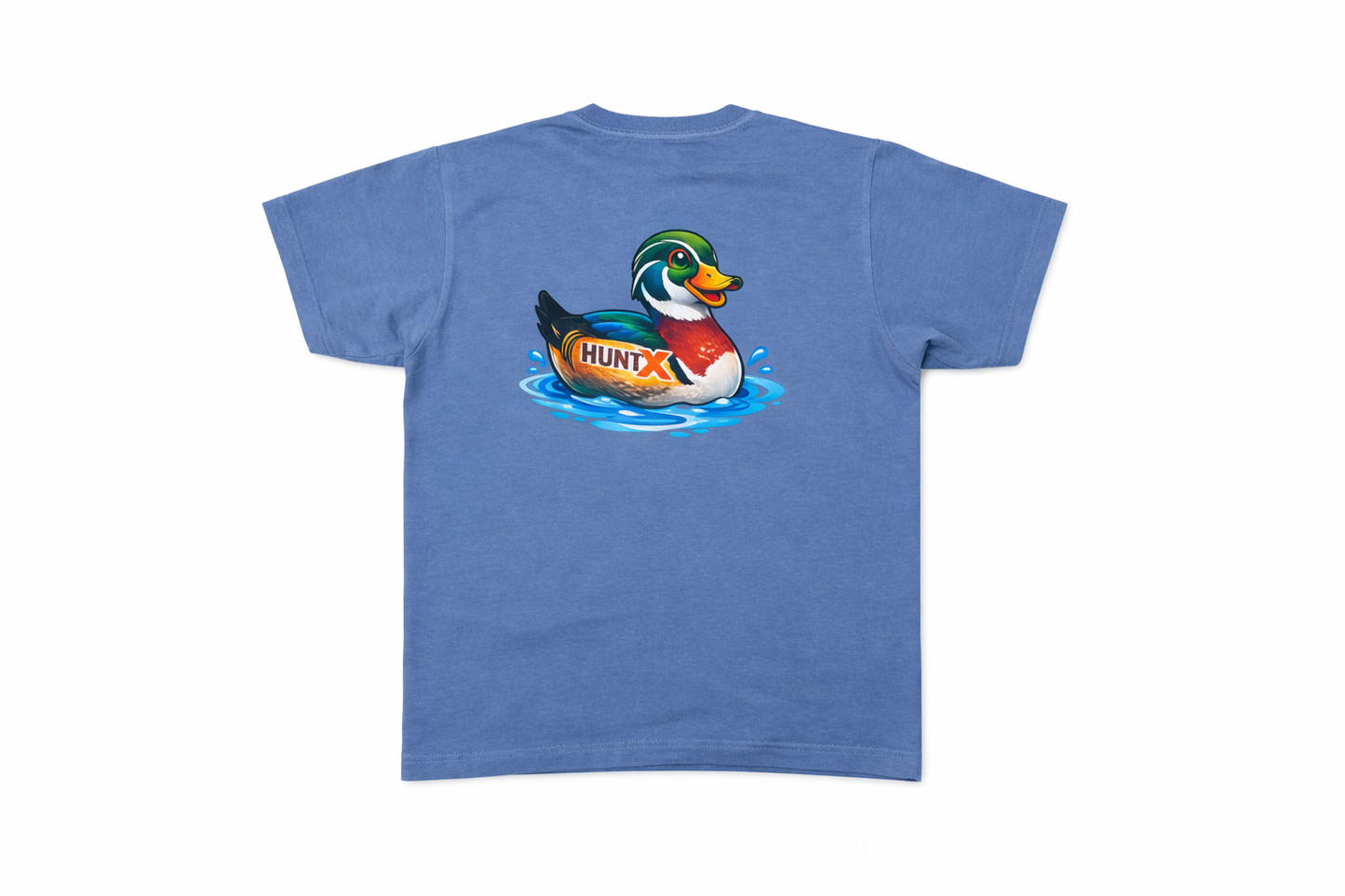 HuntX Woodie Rubber Duck Youth Comfort Color Short Sleeve Tee
