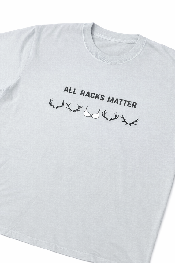 HuntX All Racks Matter Comfort Color Short Sleeve Tee