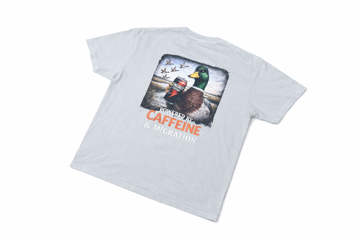 HuntX Caffeine and Migration Comfort Color Short Sleeve Tee