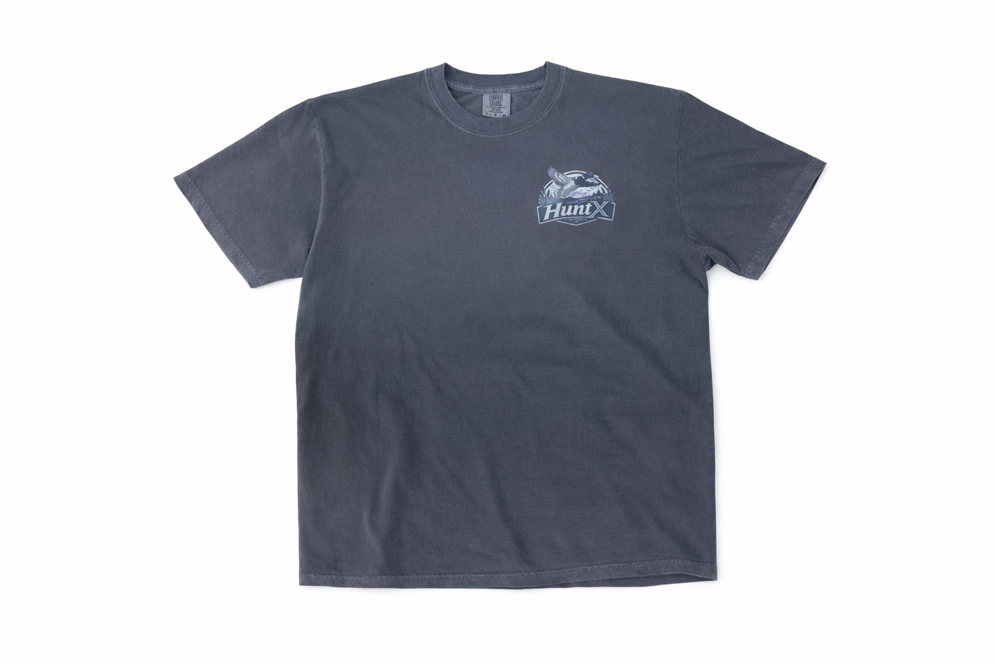 HuntX Mallard Patch Comfort Color Short Sleeve Tee