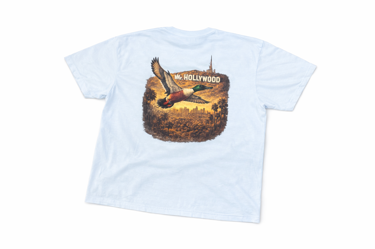 HuntX Mr. Hollywood Comfort Color Short Sleeve Tee