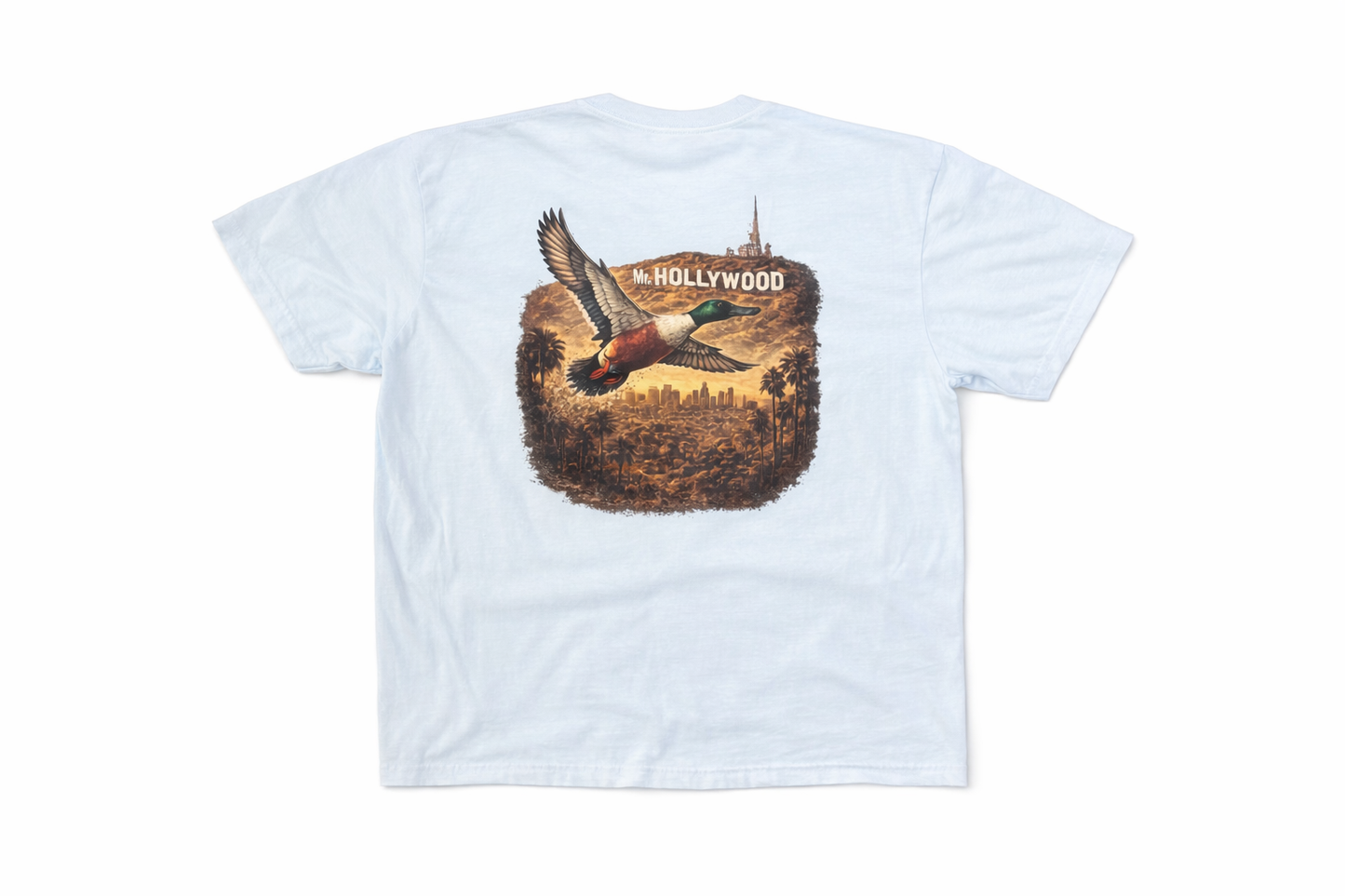 HuntX Mr. Hollywood Comfort Color Short Sleeve Tee