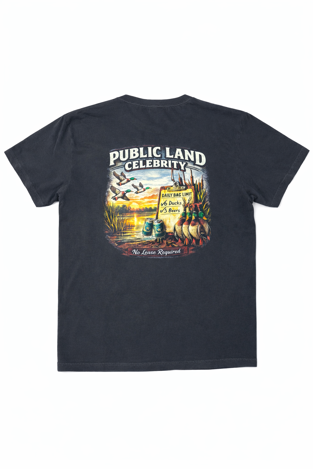 HuntX Public Land Celebrity Comfort Color Short Sleeve Tee