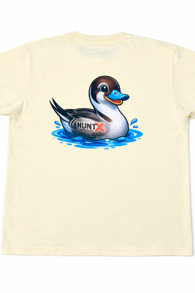 HuntX Pintail Rubber Duck Youth Comfort Color Short Sleeve Tee