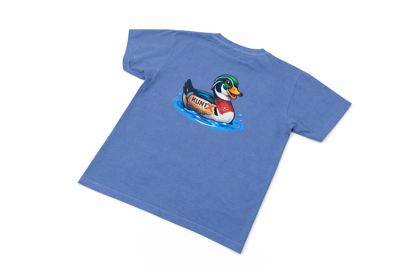 HuntX Woodie Rubber Duck Youth Comfort Color Short Sleeve Tee