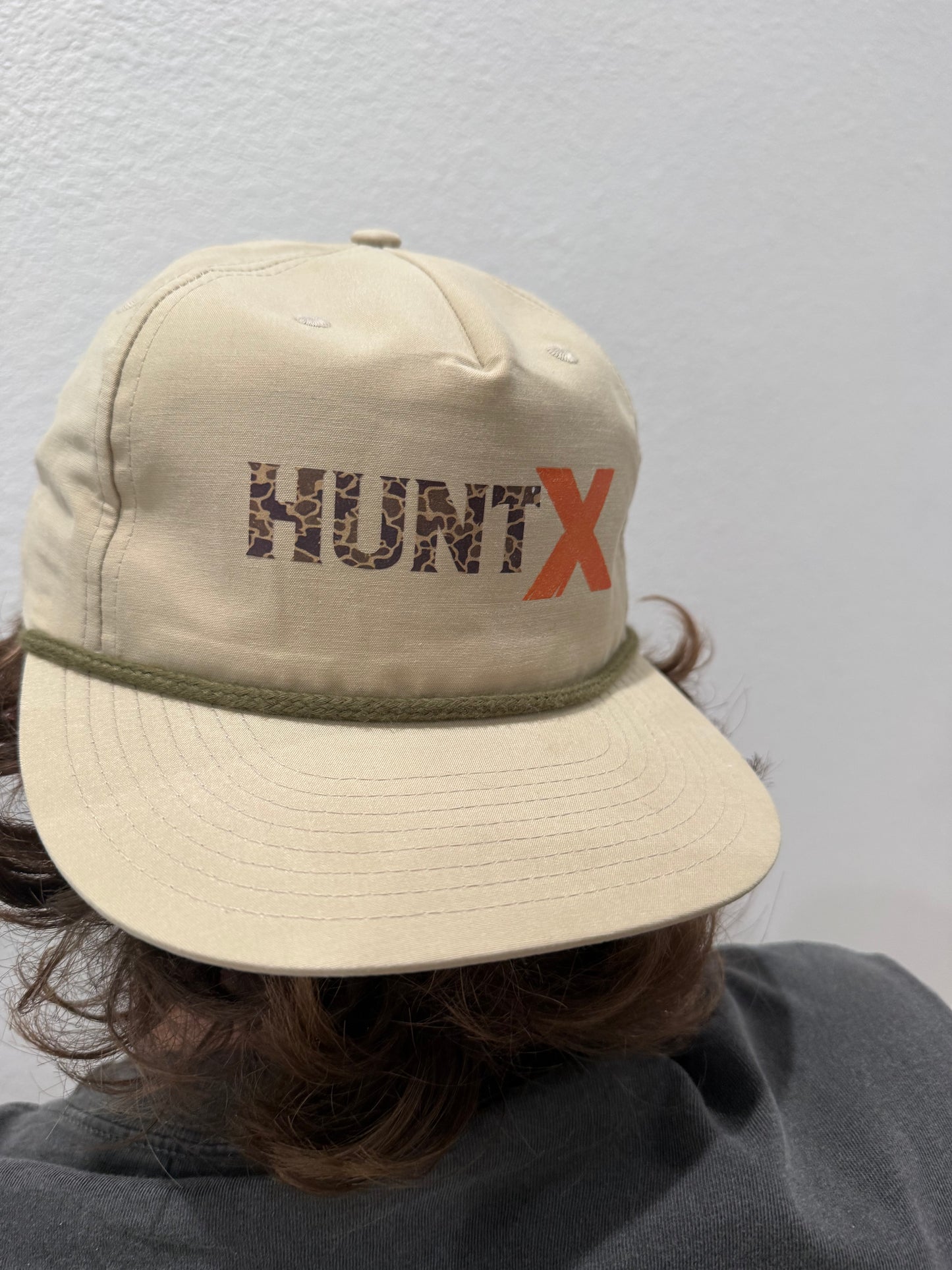 HuntX Tan/Olive Rope Hat