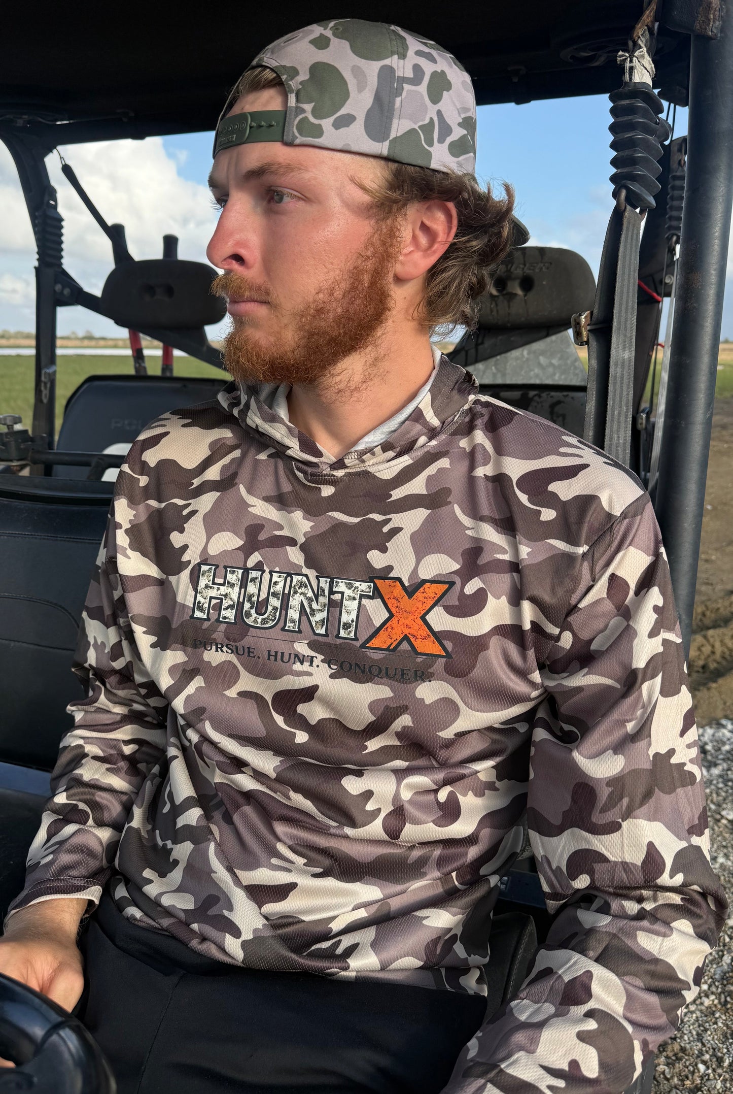 HuntX Marsh Performance Long Sleeve Hoodie