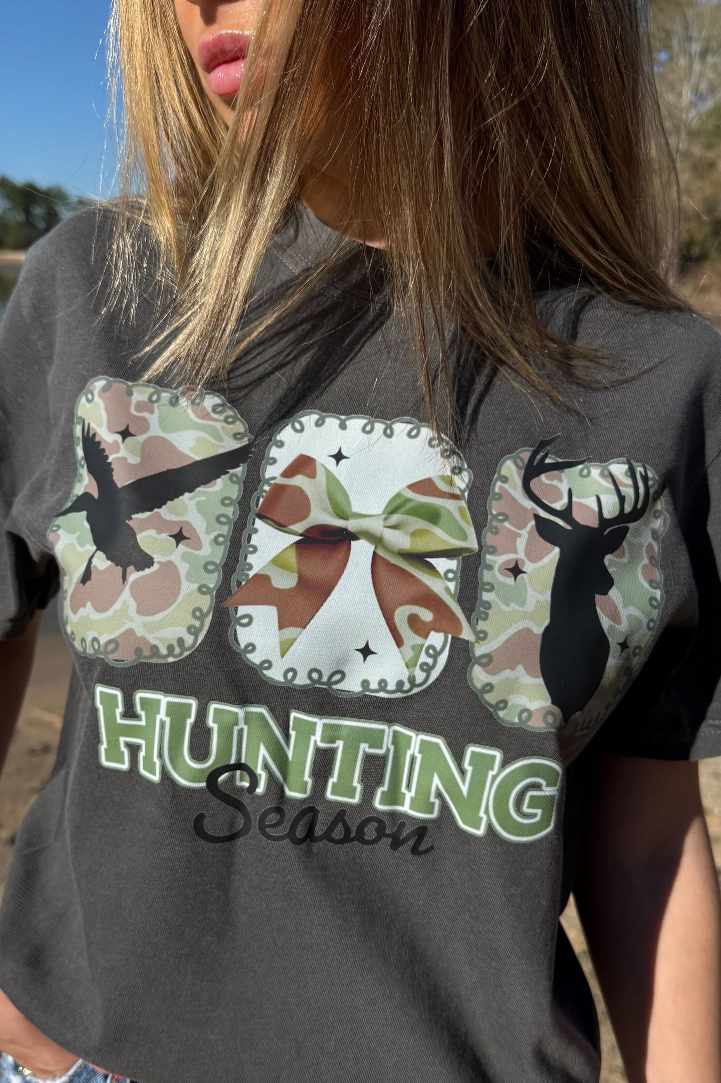 HuntX Hunting Season Comfort Color Short Sleeve Tee