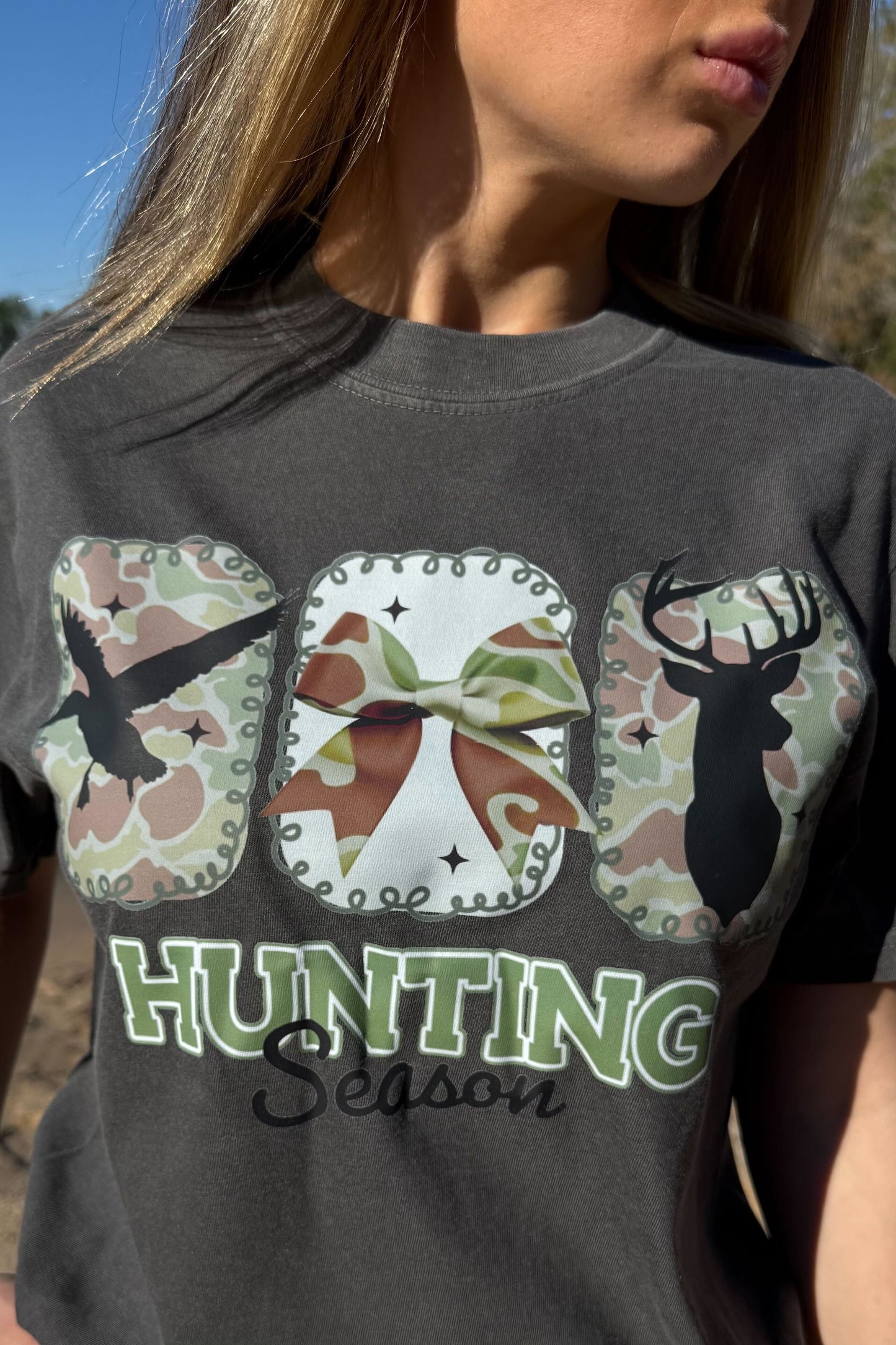 HuntX Hunting Season Comfort Color Short Sleeve Tee