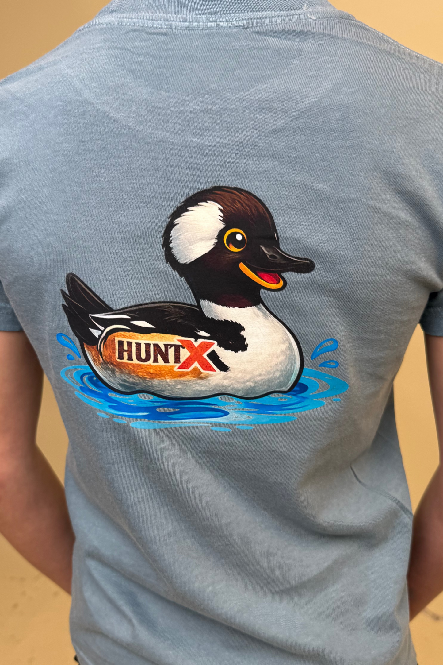 HuntX Merg Rubber Duck Youth Comfort Color Short Sleeve Tee