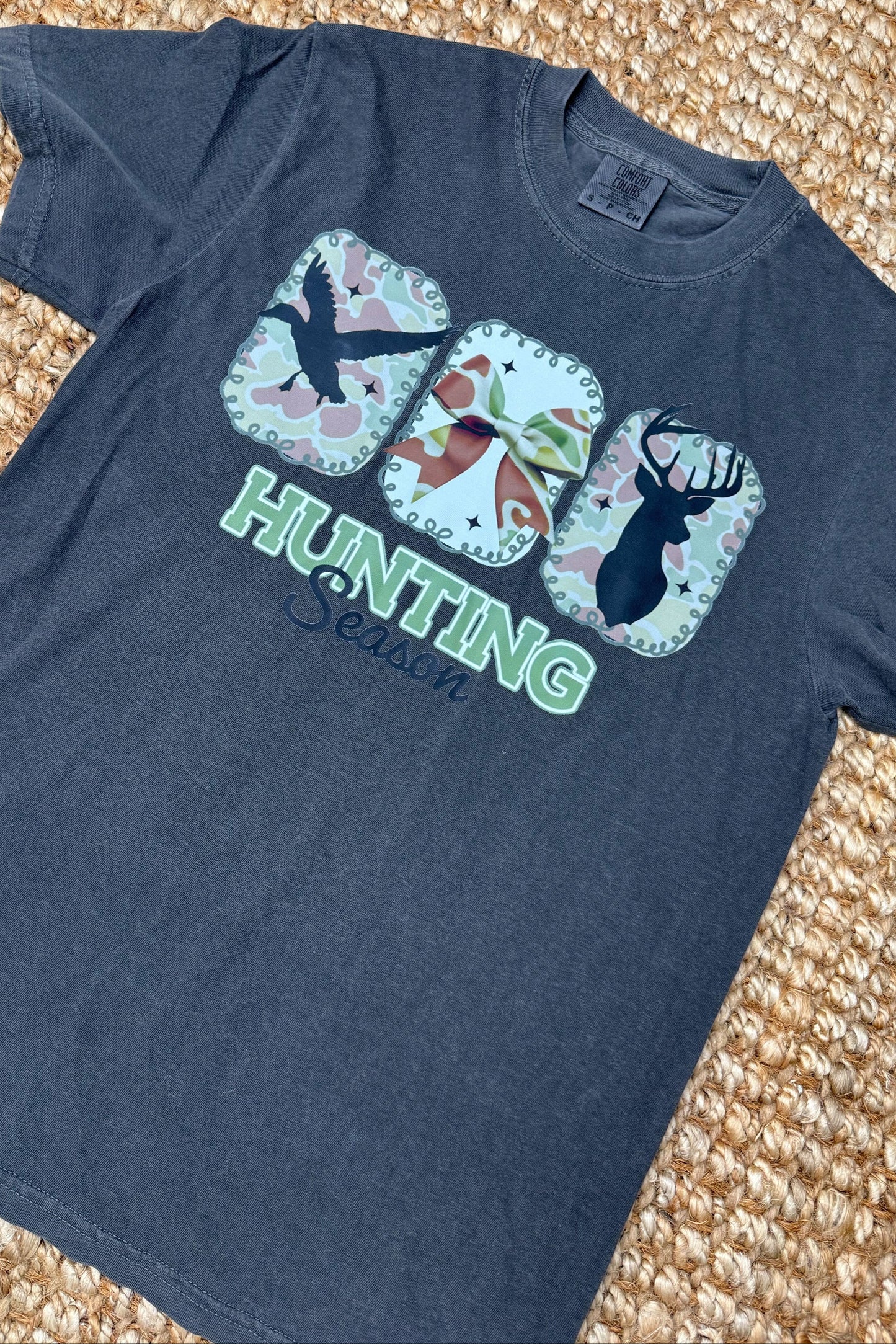 HuntX Hunting Season Comfort Color Short Sleeve Tee
