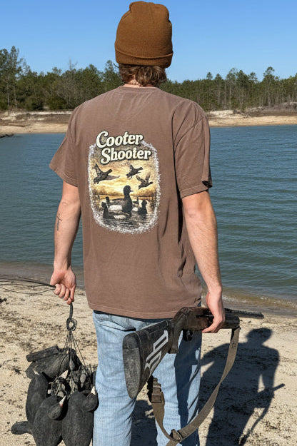 HuntX Cooter Shooter Comfort Color Short Sleeve Tee