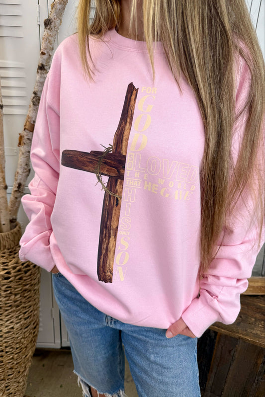HuntX For God's Love He Gave Sweatshirt
