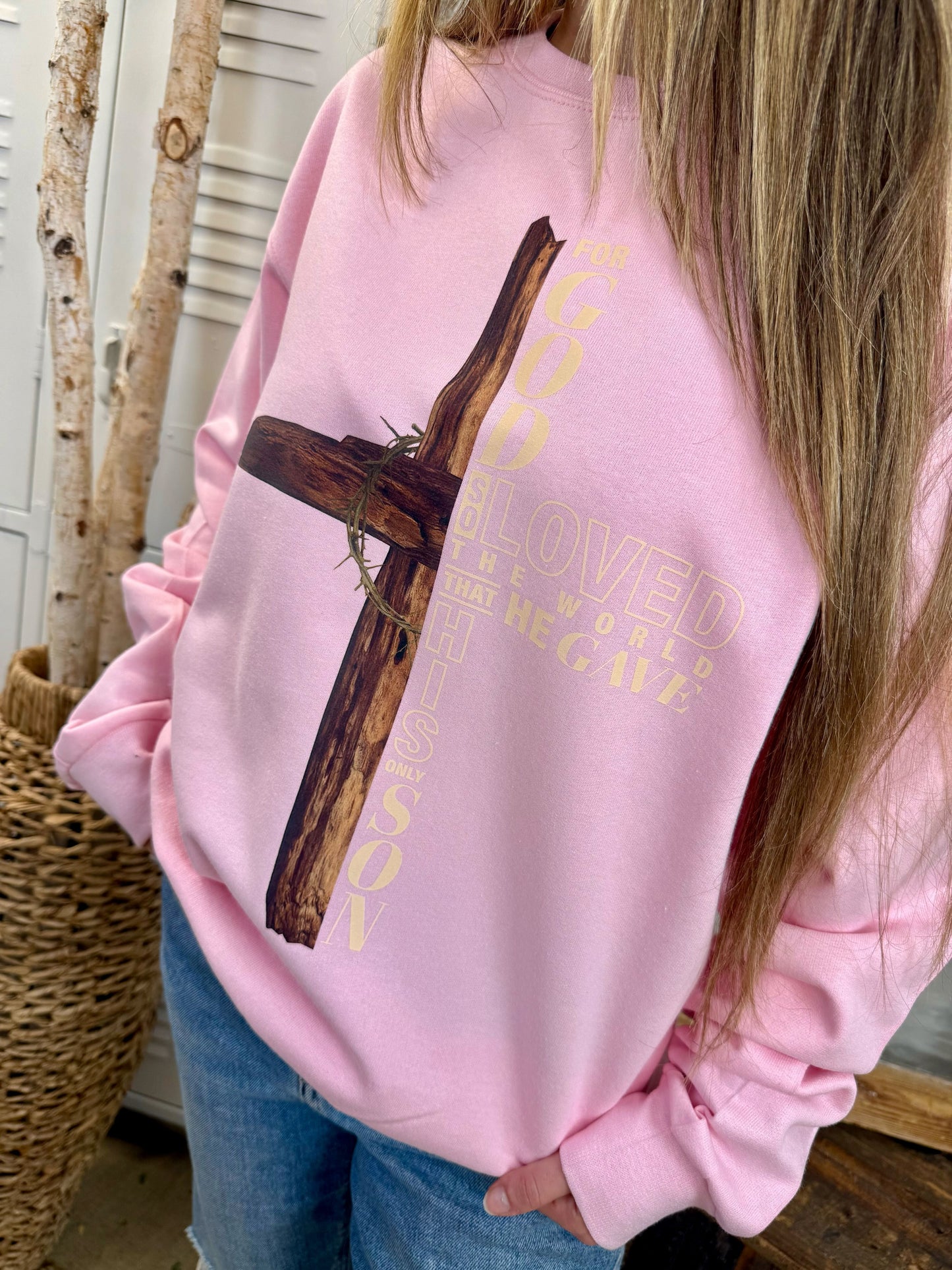 HuntX For God's Love He Gave Sweatshirt