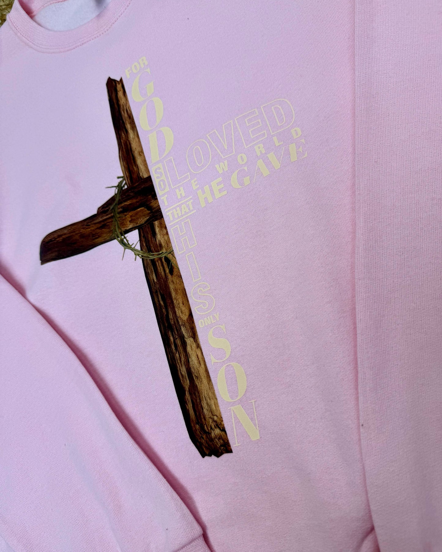 HuntX For God's Love He Gave Sweatshirt